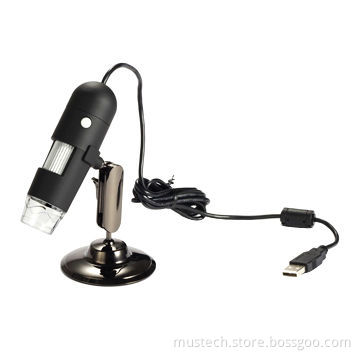 New designed 1.3MP high-quality USB digital microscope, supports photo/video formatNew